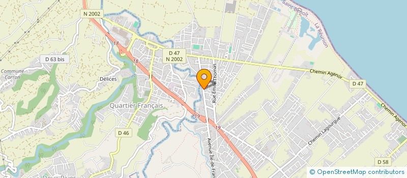 localisation de l'entreprise MADAME KLELYA DOUYERE  SAINT-ANDRE