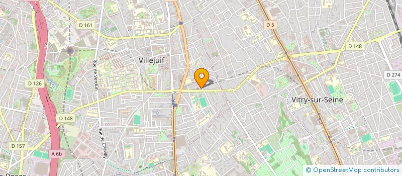 localisation de l'entreprise MADAME KLERVI KEROUEDAN à VILLEJUIF