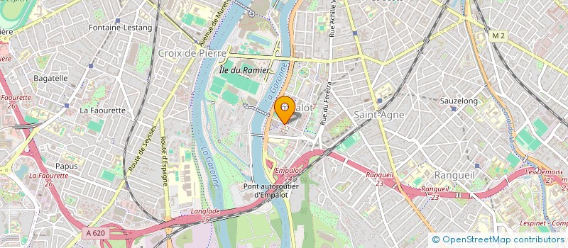 localisation de l'entreprise MADAME KLERVI LE SOMMER  TOULOUSE