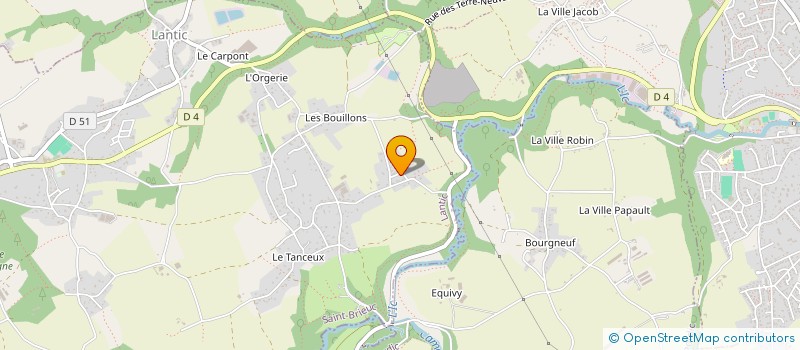 localisation de l'entreprise MADAME KLERVIE GAUBERT  LANTIC