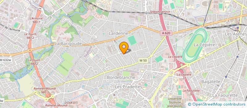 localisation de l'entreprise MADAME KLERVIE HAMON à TOULOUSE