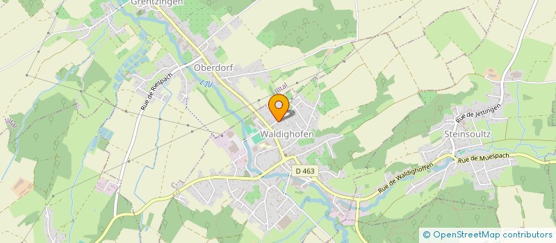 localisation de l'entreprise MADAME KLEXENIA REINA SILVA  MUESPACH-LE-HAUT