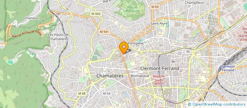 localisation de l'entreprise MADAME KLOE LARISTAN  CLERMONT-FERRAND