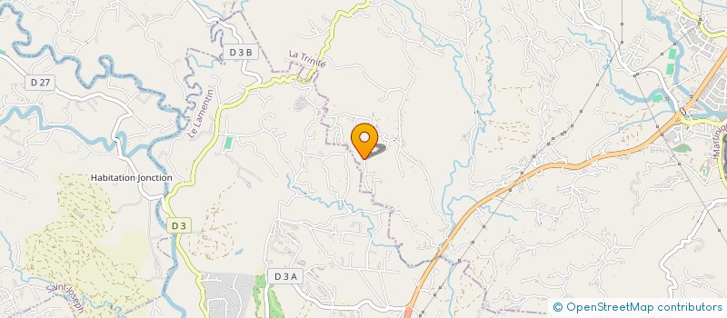 localisation de l'entreprise MADAME KLORENE DUFLAUT  LE ROBERT