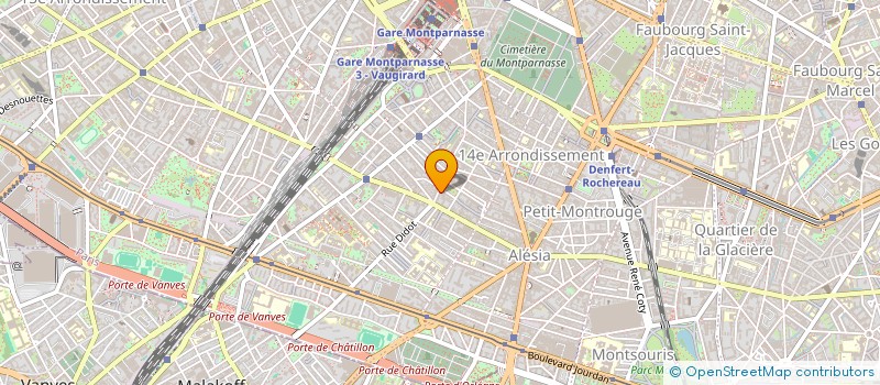 localisation de l'entreprise MADAME KLOTILDE SAUVET  PARIS