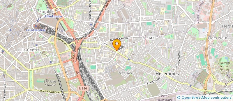 localisation de l'entreprise MADAME KMAR NAANAA  LILLE