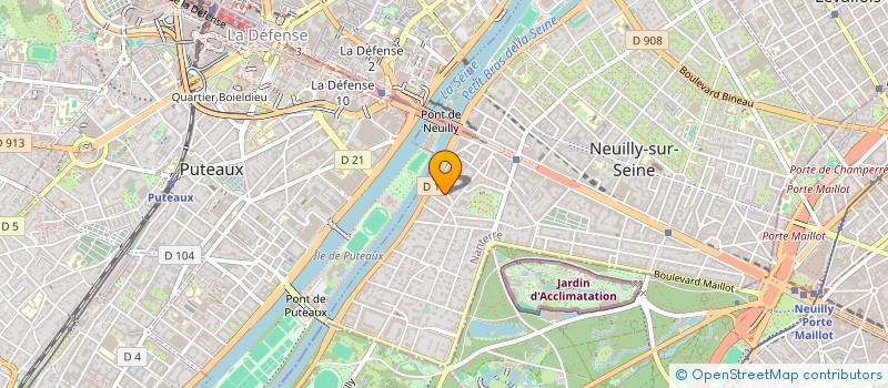 localisation de l'entreprise MADAME KMAR ZARROUK à NEUILLY-SUR-SEINE