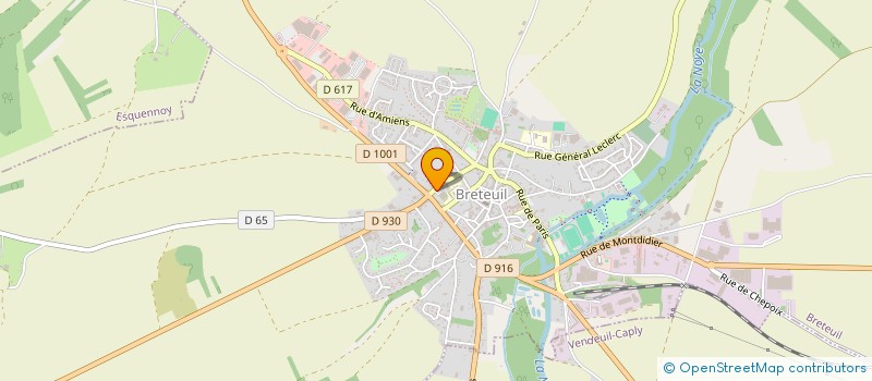 localisation de l'entreprise MADAME KODIA GNAPI  BRETEUIL