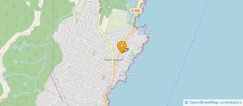 localisation de l'entreprise MADAME KOEHLER BERI à FREJUS