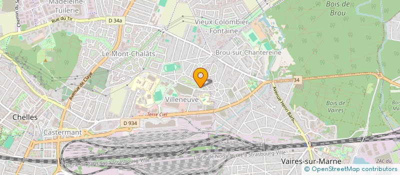 localisation de l'entreprise MADAME KOKO MEITE  CHELLES