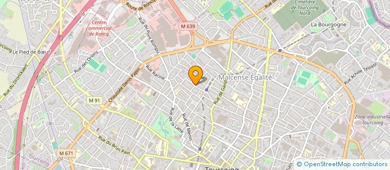 localisation de l'entreprise MADAME KOKOE MIQUELDA  TOURCOING