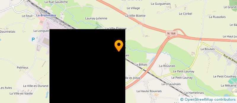 localisation de l'entreprise MADAME KOLENN AUBRY  MONTAUBAN-DE-BRETAGNE