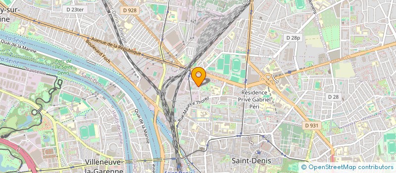 localisation de l'entreprise MADAME KOLO CAMARA  SAINT-DENIS