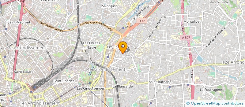 localisation de l'entreprise MADAME KOLOVAO RAZAKANDRAINY  MARSEILLE
