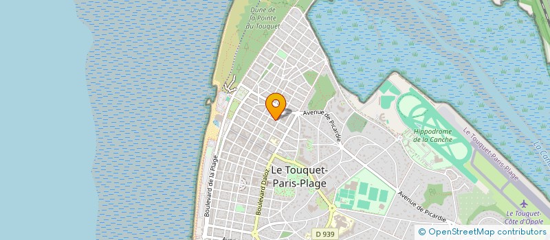 localisation de l'entreprise MADAME KOMAN ABOUA à LE TOUQUET-PARIS-PLAGE