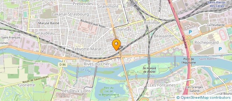 localisation de l'entreprise MADAME KONAN NAN EKOU SOUNDELE à TOURS