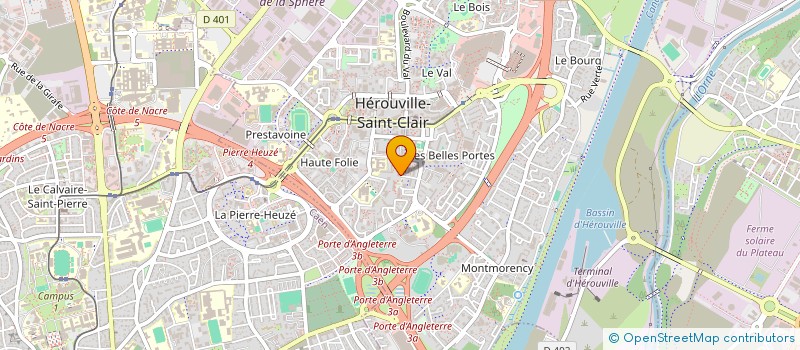 localisation de l'entreprise MADAME KONCA KAPAGOZ  HEROUVILLE SAINT CLAIR