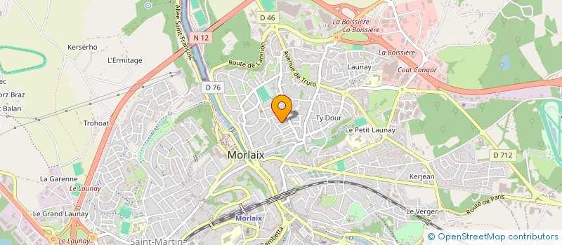 localisation de l'entreprise MADAME KONSHITAH ENGUTSAMY à MORLAIX