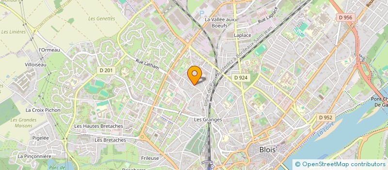 localisation de l'entreprise MADAME KONY VANG  BLOIS