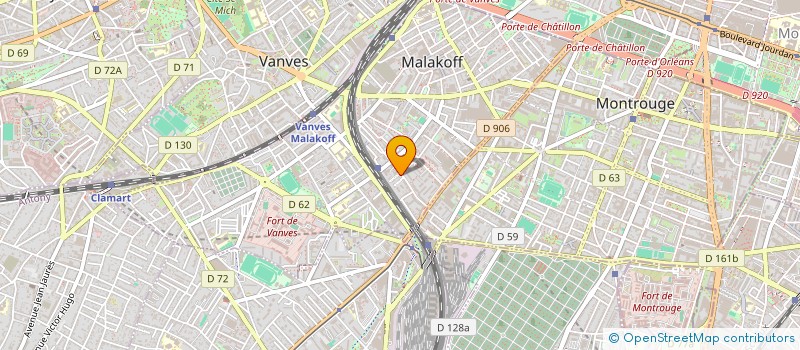 localisation de l'entreprise MADAME KOPE KOUEDAN à MALAKOFF