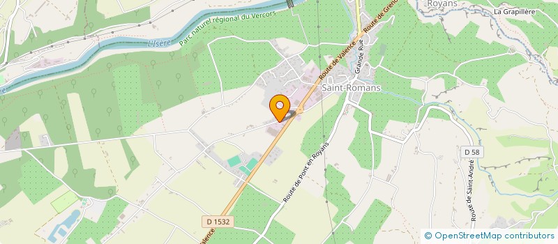 localisation de l'entreprise MADAME KORA WEBER  SAINT-ROMANS