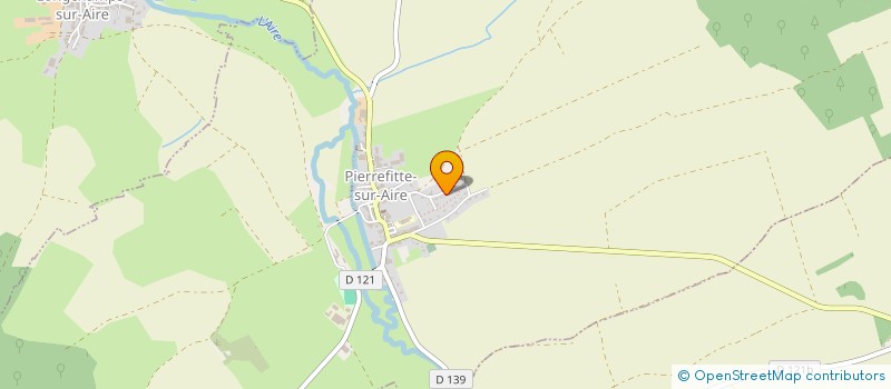 localisation de l'entreprise MADAME KORALY HUGON à PIERREFITTE-SUR-AIRE