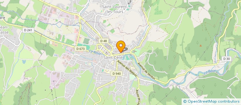 localisation de l'entreprise MADAME KORNNAREE VIJITSAK  SAINT-CERE