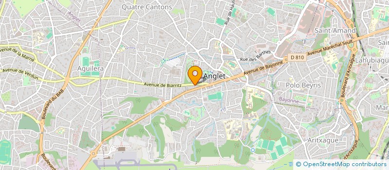 localisation de l'entreprise MADAME KORNWIKA TIPPANUS à ANGLET