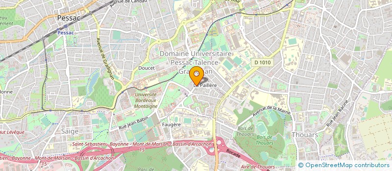localisation de l'entreprise MADAME KORY PILPAY à PESSAC