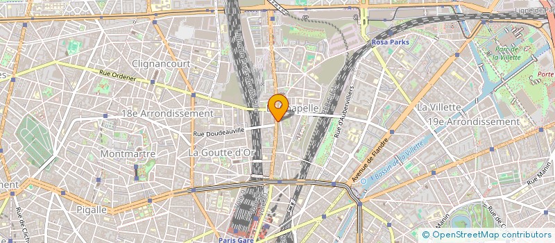 localisation de l'entreprise MADAME KOSSIWA AGBOVOR  PARIS