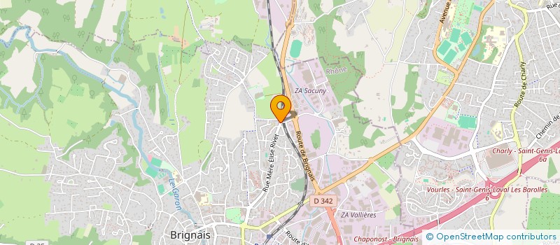 localisation de l'entreprise MADAME KOSSOUA ADEGAN à BRIGNAIS