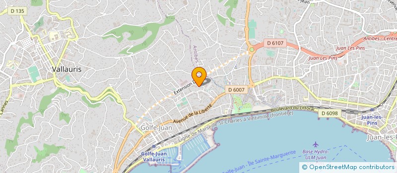 localisation de l'entreprise MADAME KOSTADINKA PATNIKOVA à VALLAURIS