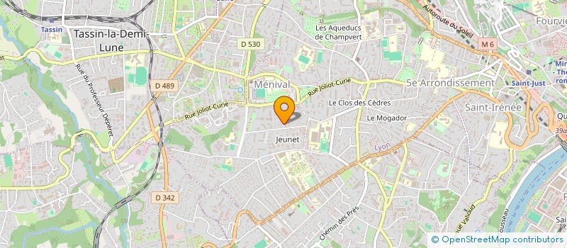 localisation de l'entreprise MADAME KOUASSI KOFFI  LYON