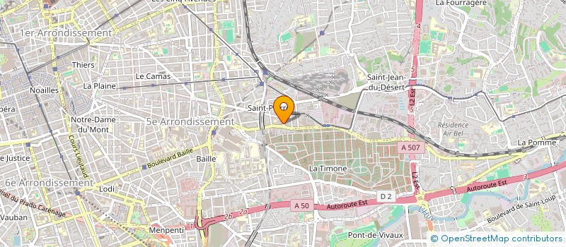 localisation de l'entreprise MADAME KOULLA MEZALI à MARSEILLE