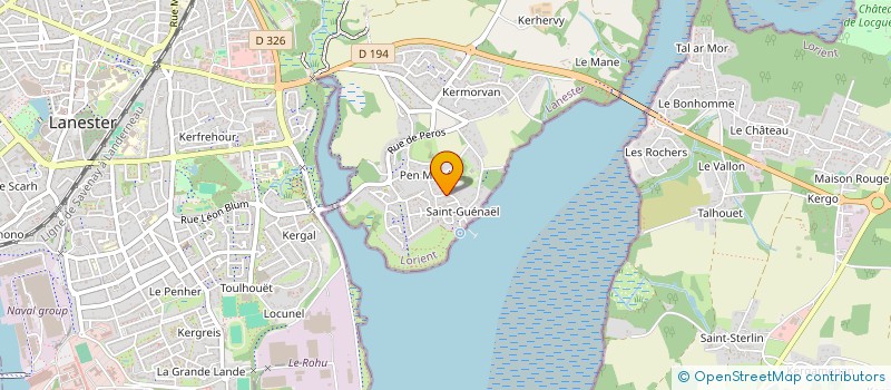 localisation de l'entreprise MADAME KOULM DESIREE NORMANT  LANESTER