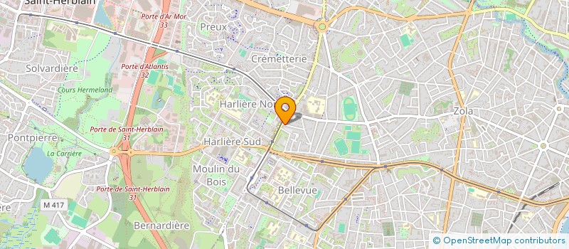 localisation de l'entreprise MADAME KOULMA ALLEE à NANTES