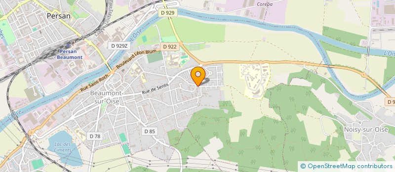 localisation de l'entreprise MADAME KOULTHOUM AYEB à BEAUMONT-SUR-OISE
