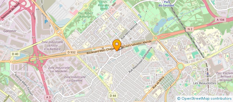 localisation de l'entreprise MADAME KOUMBASSA MAKALOU à AULNAY-SOUS-BOIS