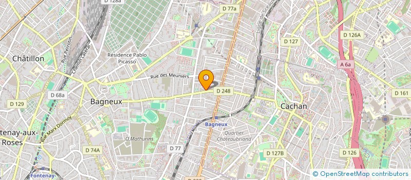 localisation de l'entreprise MADAME KOUNDA NIANGANE à BAGNEUX