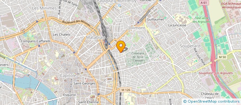 localisation de l'entreprise MADAME KOUNOUSSIM LANDROU  TOULOUSE