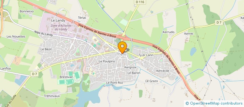 localisation de l'entreprise MADAME KOURAYCHIA ALI  THEIX-NOYALO