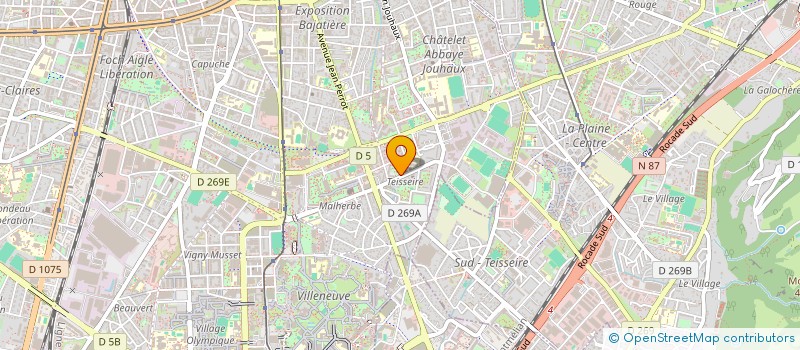 localisation de l'entreprise MADAME KOURTIME CONDE  GRENOBLE