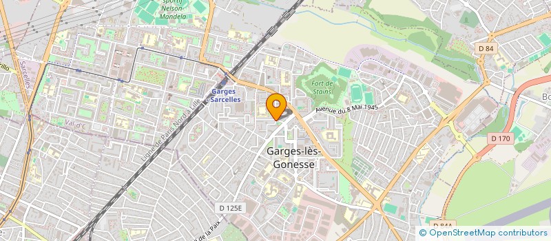 localisation de l'entreprise MADAME KOUSER RUKSHANDA  GARGES-LES-GONESSE