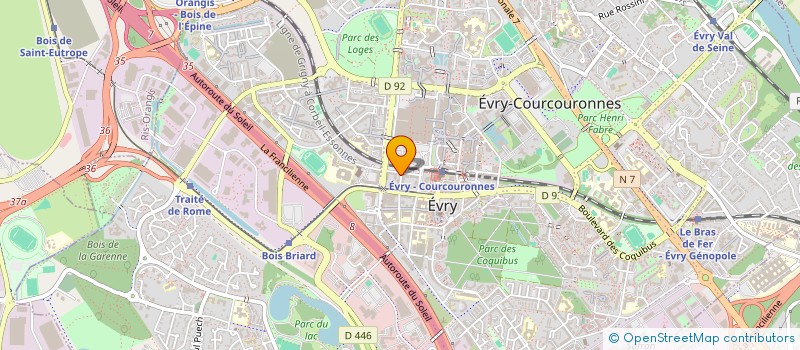 localisation de l'entreprise MADAME KPEDETIN SESSINOU à EVRY-COURCOURONNES