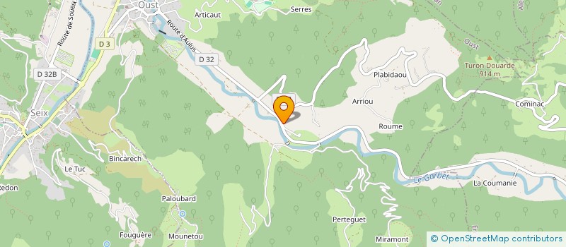 localisation de l'entreprise MADAME KRASSIMIRA TZARVOULDJIEVA à AULUS-LES-BAINS