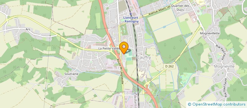 localisation de l'entreprise MADAME KRESSY GEMISE  CAUFFRY