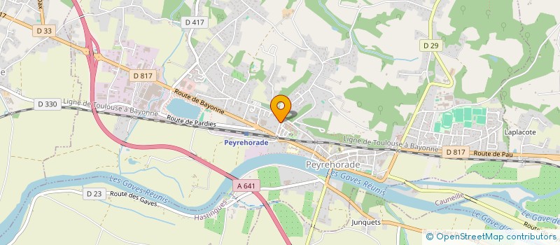 localisation de l'entreprise MADAME KRISHTINA PRODANOVA  PEYREHORADE