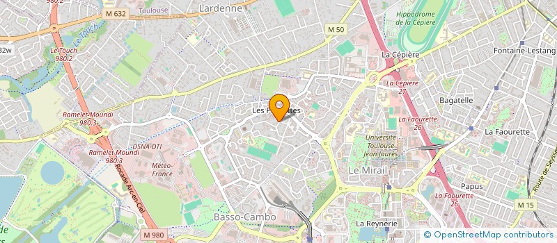 localisation de l'entreprise MADAME KRISTA VITAL à TOULOUSE