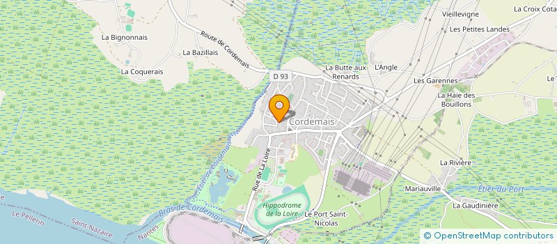 localisation de l'entreprise MADAME KRISTALINE VIELLART  CORDEMAIS