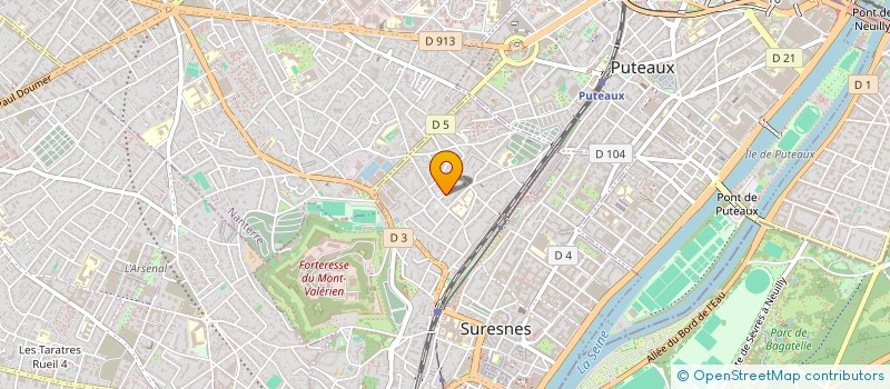 localisation de l'entreprise MADAME KRISTEL ANDRIEU à SURESNES